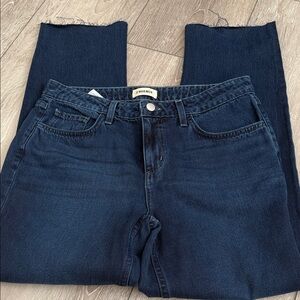 L’AGENCE Women's Deep Indigo Straight Leg Jeans new no tags